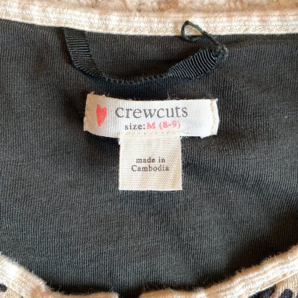 J Crew Crewcuts Quilted Cotton Jacket in Leopard Print, Girls size M (8-9), EUC - Picture 2 of 9